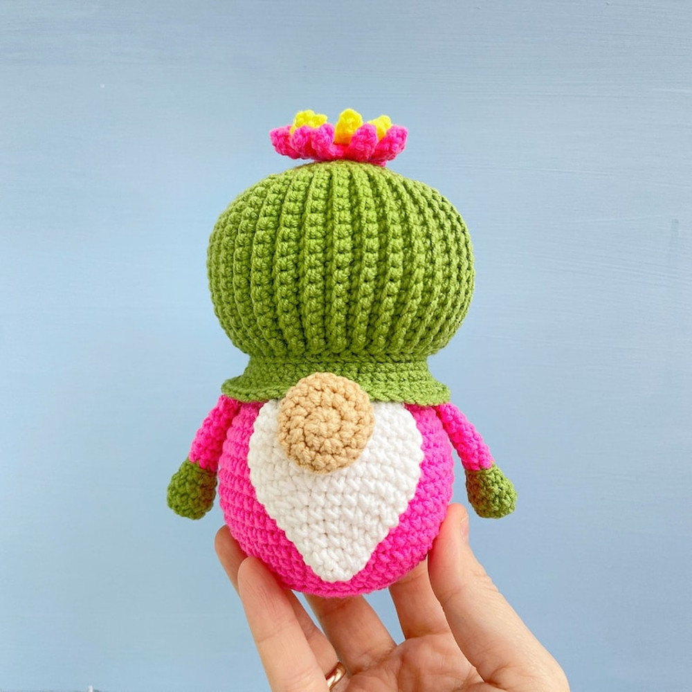 Crochet Cactus Gnome Pattern Spring Bundle Pdf Patterns Flower Gnome Bundle Garden GnomeslogoAnalyze Listing 1