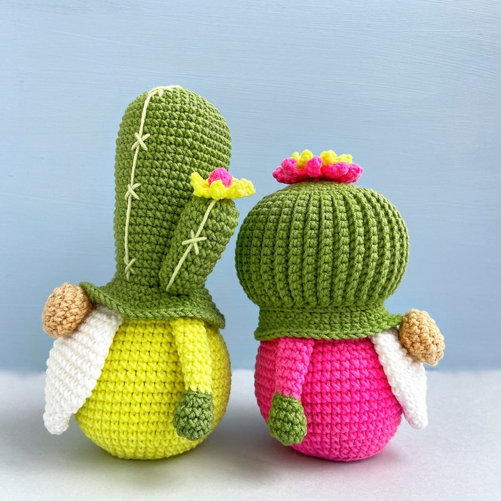 Crochet Cactus Gnome Pattern Spring Bundle Pdf Patterns Flower Gnome Bundle Garden GnomeslogoAnalyze Listing 3