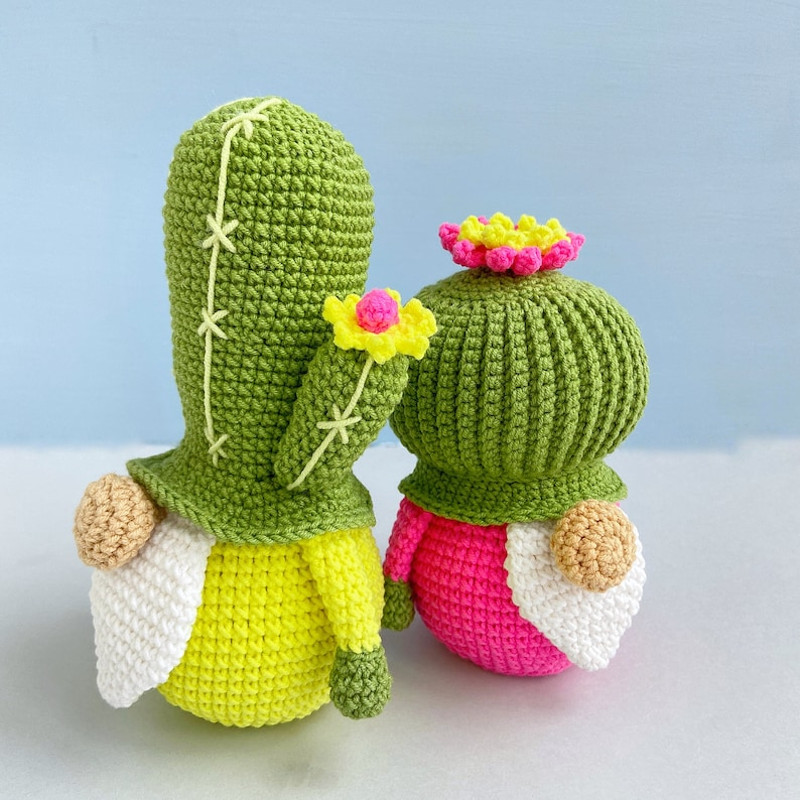 Crochet Cactus Gnome Pattern Spring Bundle Pdf Patterns Flower Gnome Bundle Garden GnomeslogoAnalyze Listing 6