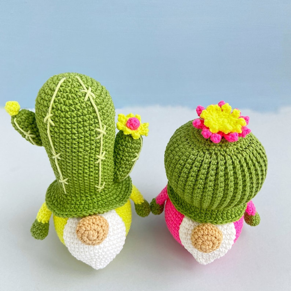 Crochet Cactus Gnome Pattern Spring Bundle Pdf Patterns Flower Gnome Bundle Garden GnomeslogoAnalyze Listing 7
