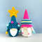 Christmas Gnomes Crochet Patterns SET 3 In 1 Pdf Tree Ornament Bauble Gnomes 9