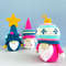 Christmas Gnomes Crochet Patterns SET 3 In 1 Pdf Tree Ornament Bauble Gnomes 3