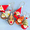 Christmas Ornaments Tiny Gnomes Pattern Christmas Crochet Garland Holiday Tiny Gnomes Ornaments Tree Gnome Deer Gnom 9
