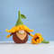 Sunflower Gnome Crochet Pattern Spring Garden Flower PDF Tutorial Garden Gnome Flower Gnome 15