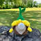 Sunflower Gnome Crochet Pattern Spring Garden Flower PDF Tutorial Garden Gnome Flower Gnome 2