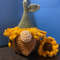 Sunflower Gnome Crochet Pattern Spring Garden Flower PDF Tutorial Garden Gnome Flower Gnome 6