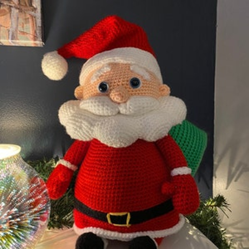 Santa Claus And Reindeer Amigurumi Pattern Two Pattern Together Amigurumi Doll Amigurumi Pdf Amigurumi Santa 12