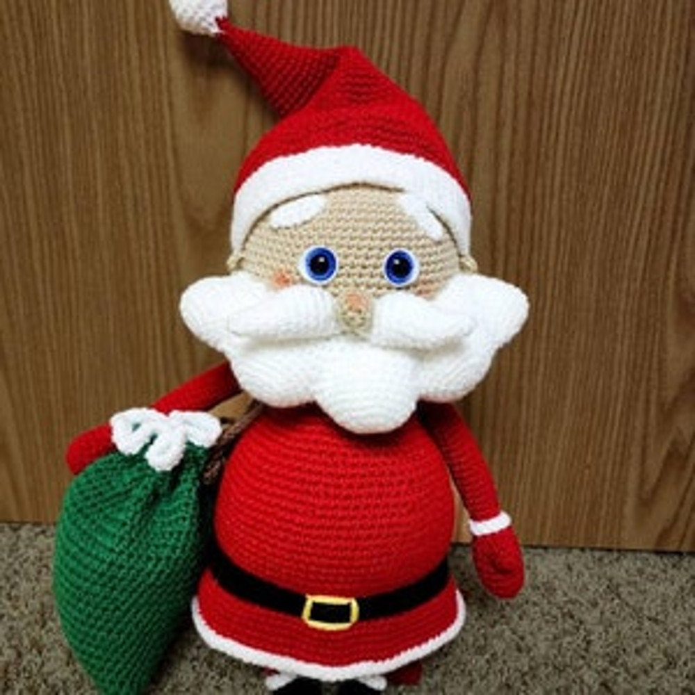 Santa Claus And Reindeer Amigurumi Pattern Two Pattern Together Amigurumi Doll Amigurumi Pdf Amigurumi Santa 8