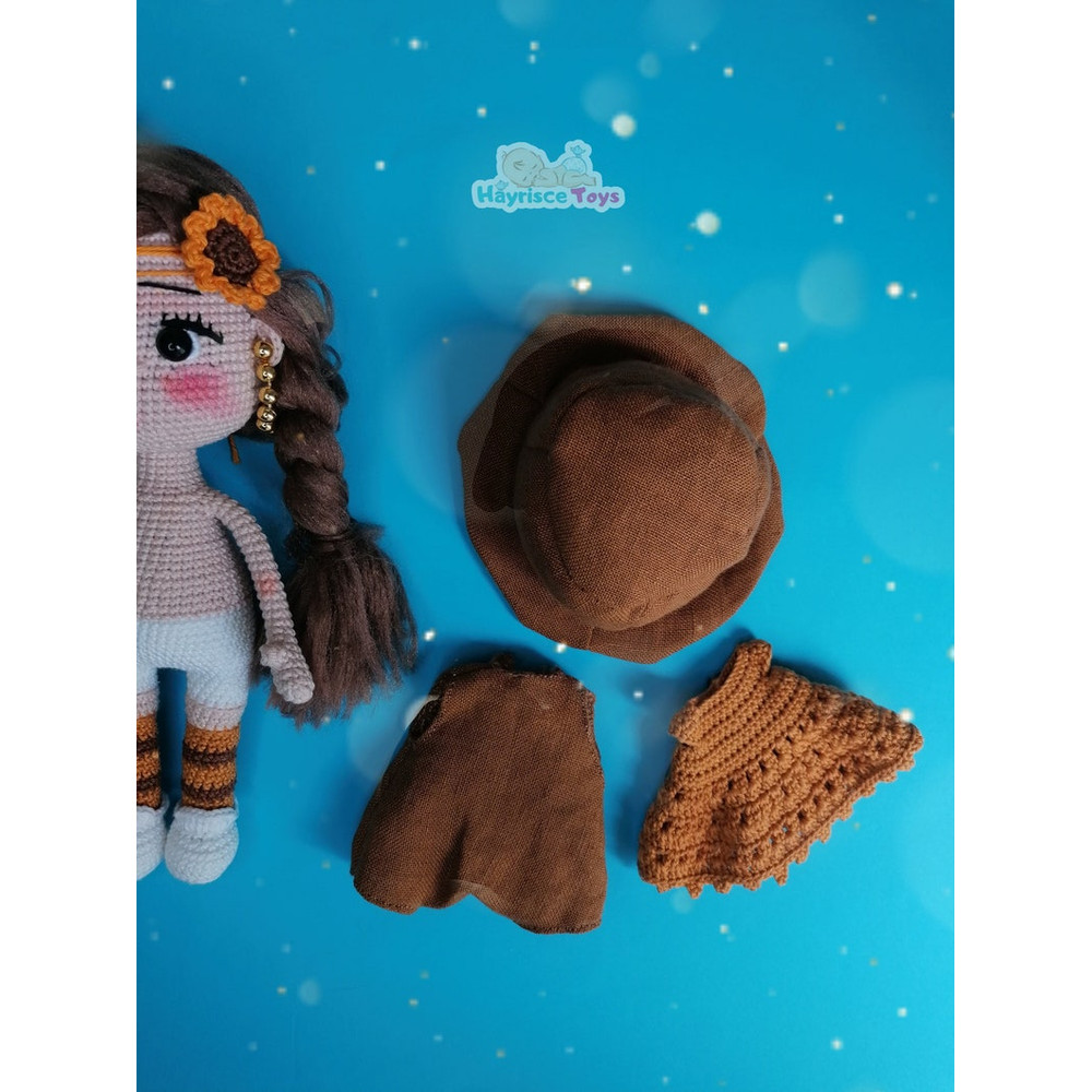 Crochet Doll Pattern Mila Doll Amigurumi Doll Pattern PDF In English 8