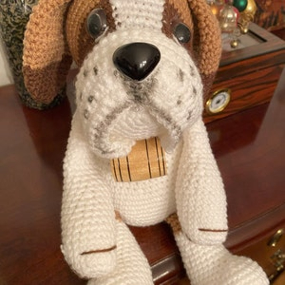 Saint Bernard Saint Bernard Crochet Pattern Crochet Pattern Pattern Crochet Amigurumi Saint Bernard Tutorial Baby 3