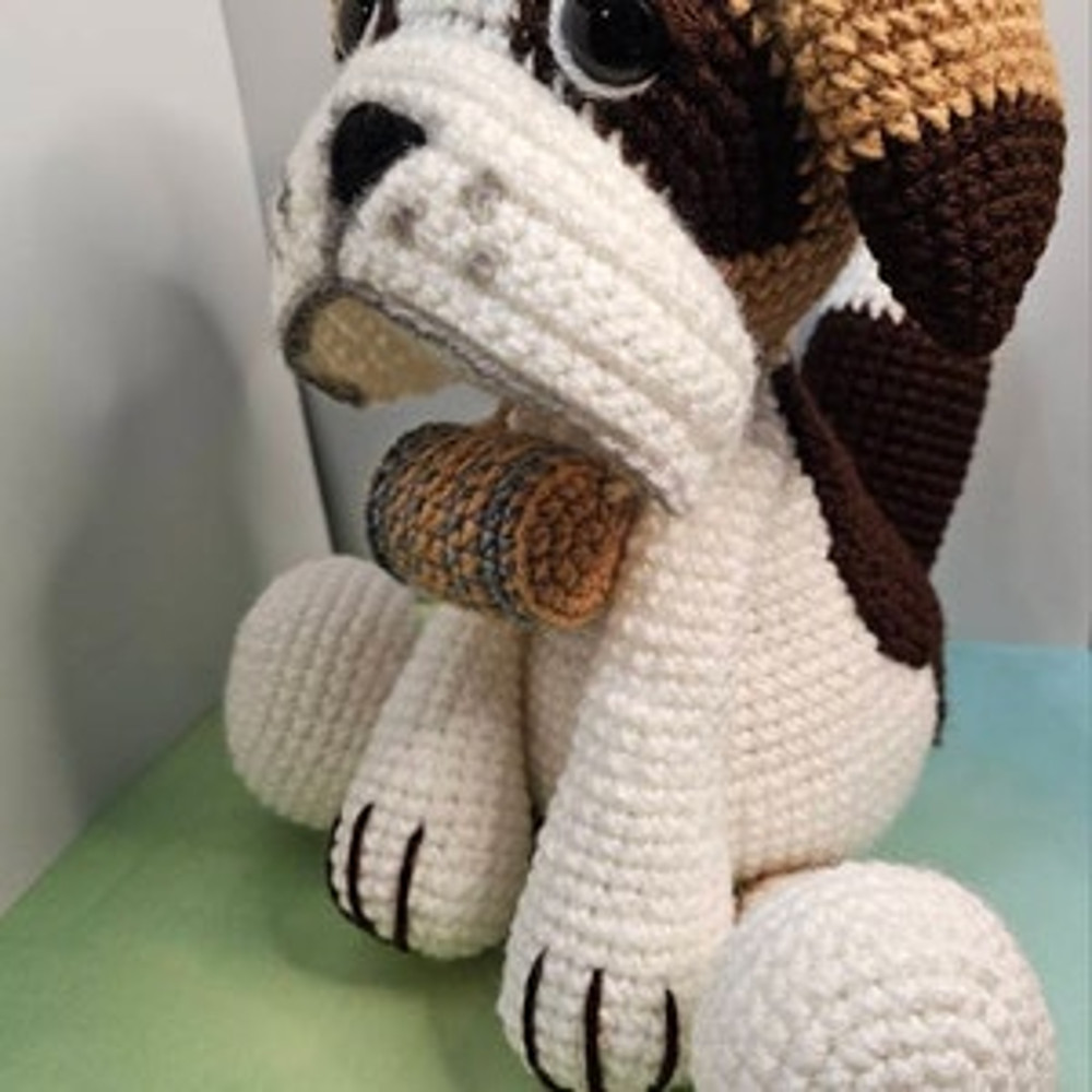 Saint Bernard Saint Bernard Crochet Pattern Crochet Pattern Pattern Crochet Amigurumi Saint Bernard Tutorial Baby 4