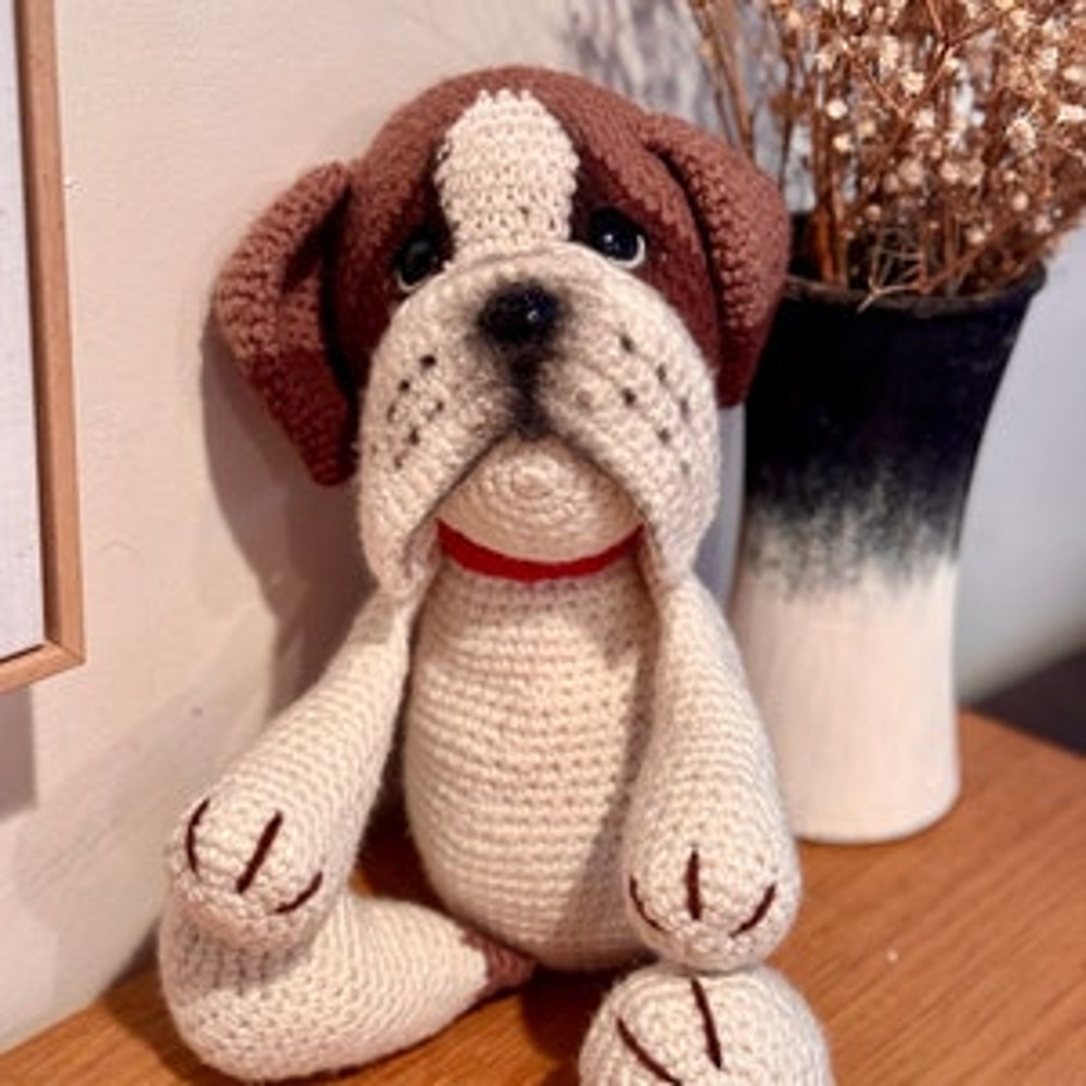 Saint Bernard Saint Bernard Crochet Pattern Crochet Pattern Pattern Crochet Amigurumi Saint Bernard Tutorial Baby 6