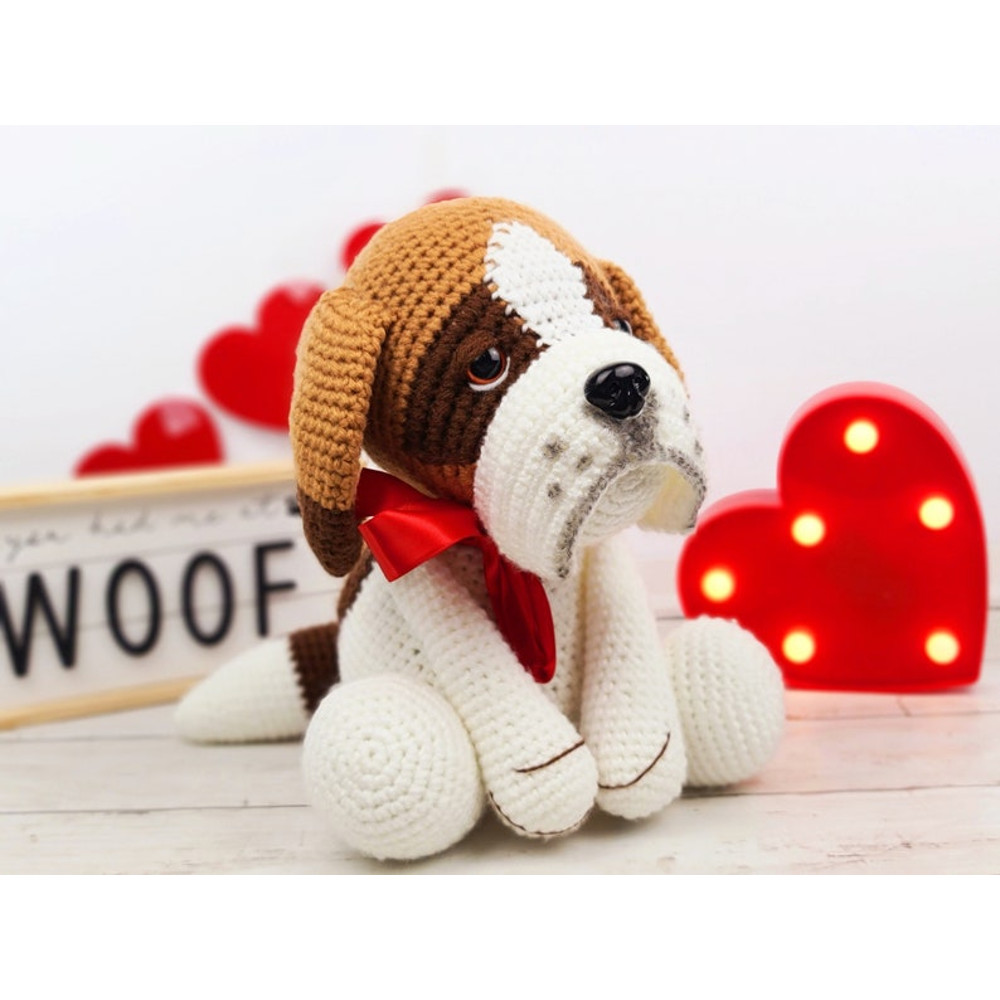 Saint Bernard Saint Bernard Crochet Pattern Crochet Pattern Pattern Crochet Amigurumi Saint Bernard Tutorial Baby 8