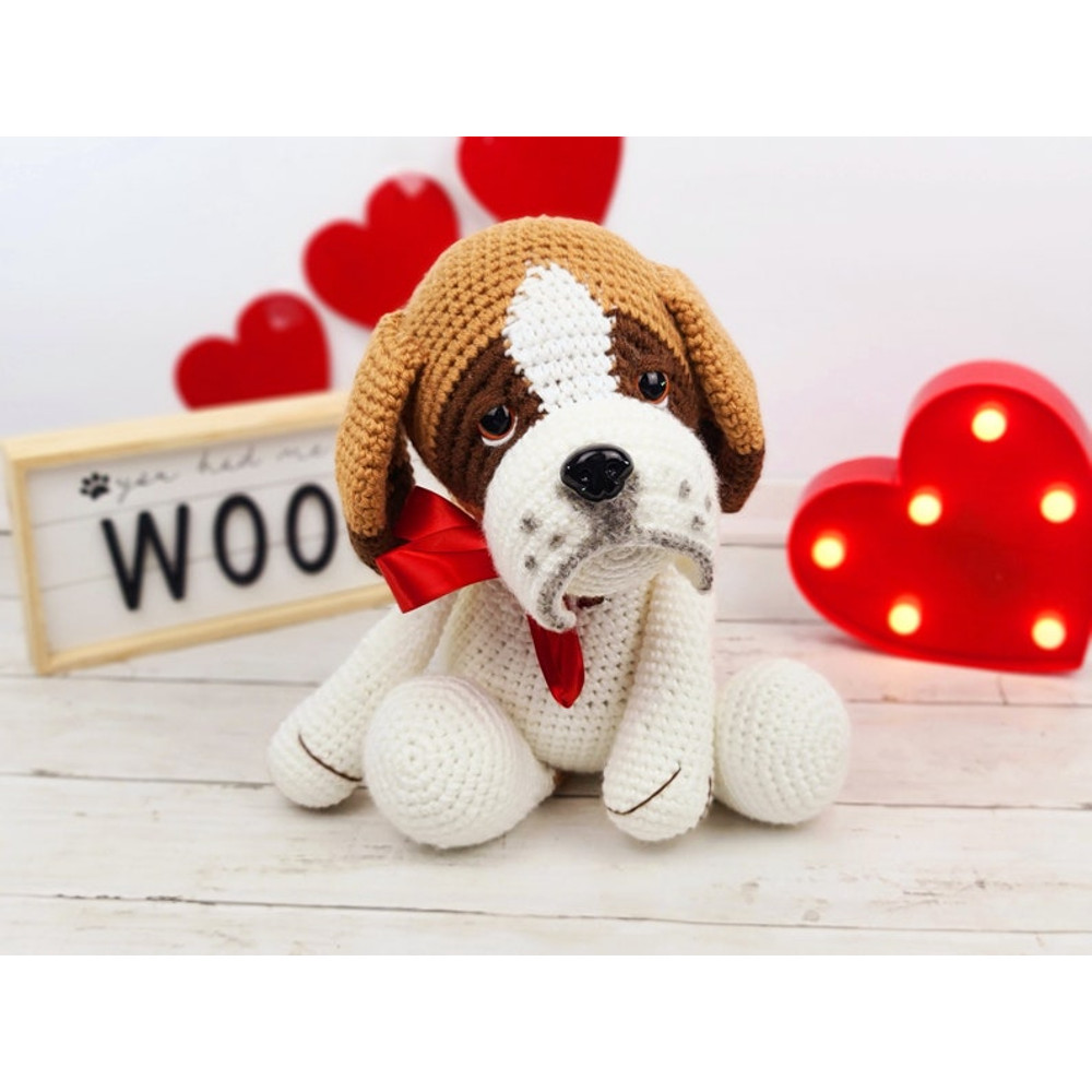Saint Bernard Saint Bernard Crochet Pattern Crochet Pattern Pattern Crochet Amigurumi Saint Bernard Tutorial Baby 9