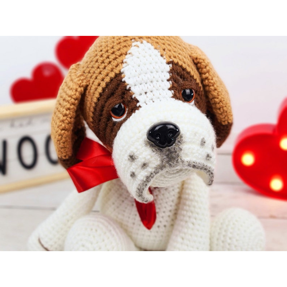Saint Bernard Saint Bernard Crochet Pattern Crochet Pattern Pattern Crochet Amigurumi Saint Bernard Tutorial Baby 10