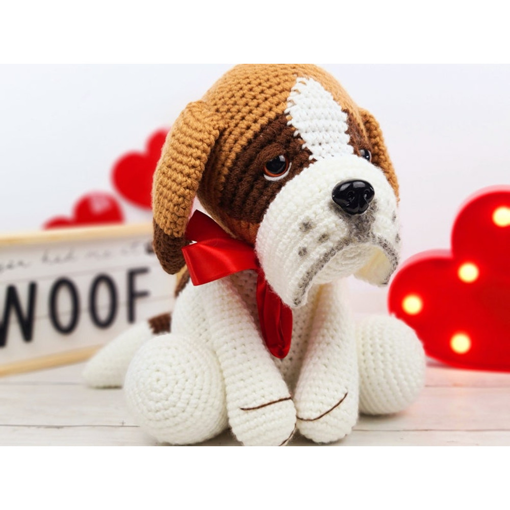 Saint Bernard Saint Bernard Crochet Pattern Crochet Pattern Pattern Crochet Amigurumi Saint Bernard Tutorial Baby 11