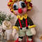 Crochet Pattern Doll Clown Amigurumi Clown TUTORIAL Doll Clown In English Spanish In PDF 5