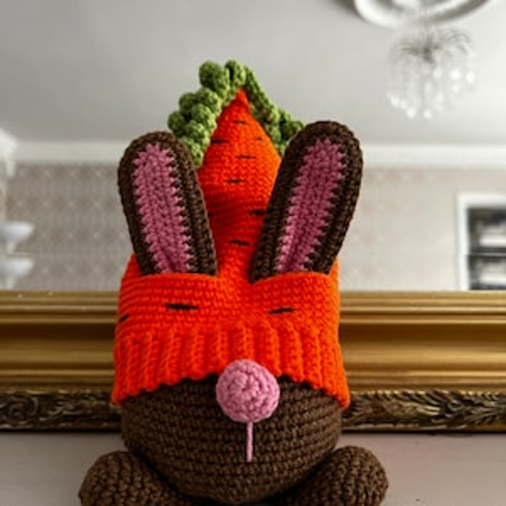Crochet Patterns Gnome Carrot Crochet Spring Easter Gnome Patterns Crochet Garden Gnome Decor Amigurumi Crochet Gnome 9