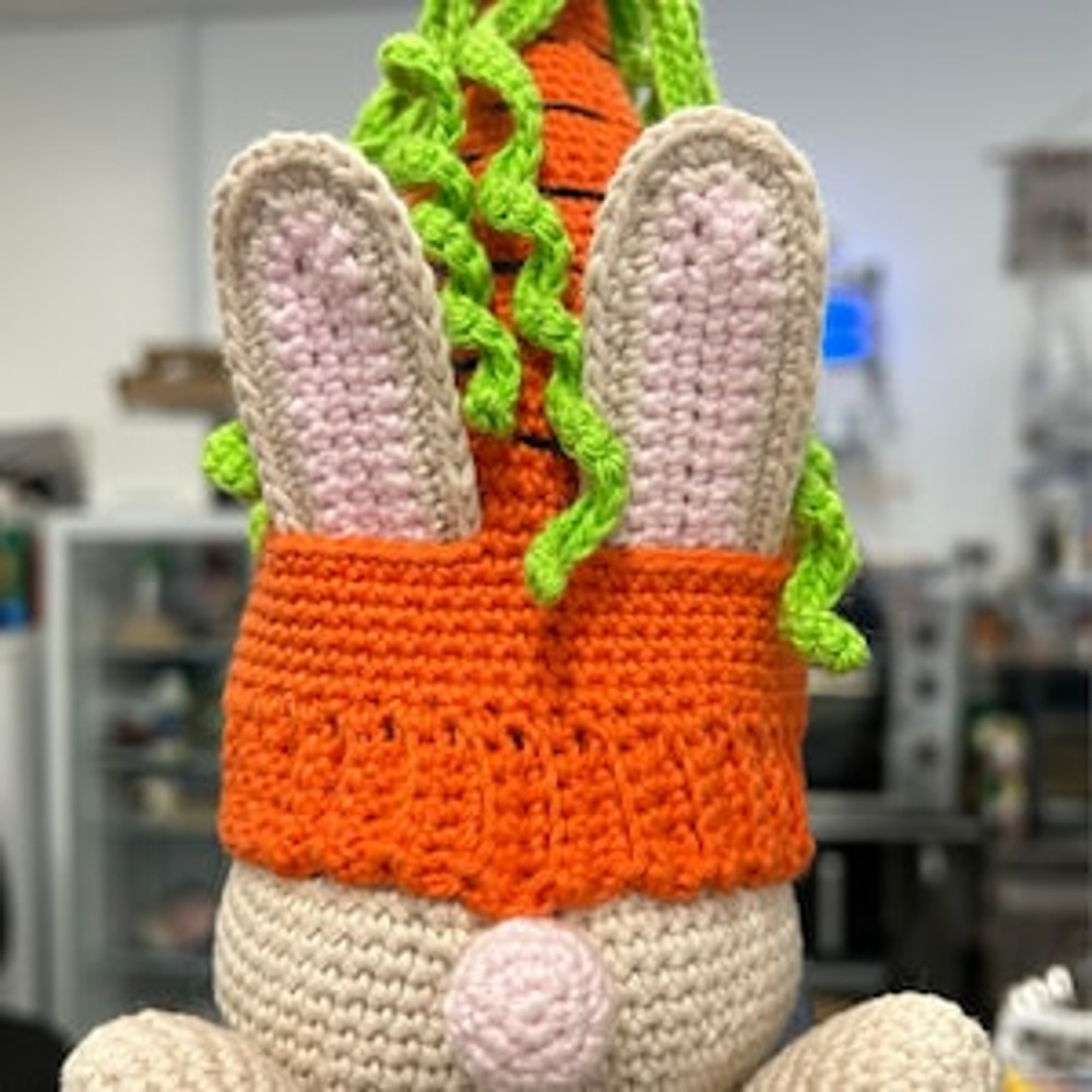 Crochet Patterns Gnome Carrot Crochet Spring Easter Gnome Patterns Crochet Garden Gnome Decor Amigurumi Crochet Gnome 12