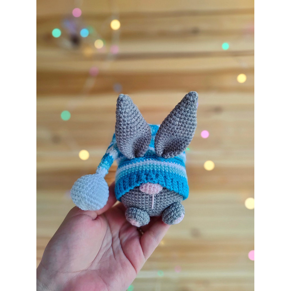 Easter Bunny And Egg Crochet Patterns Crochet Gnome Amigurumi PDF Pattern Crochet Easter Gnomes Patterns Crochet East 1