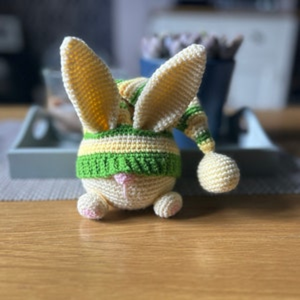 Easter Bunny And Egg Crochet Patterns Crochet Gnome Amigurumi PDF Pattern Crochet Easter Gnomes Patterns Crochet East 8