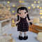 Crochet Pattern For Wednesday The Doll Amigurumi English PDF File 5