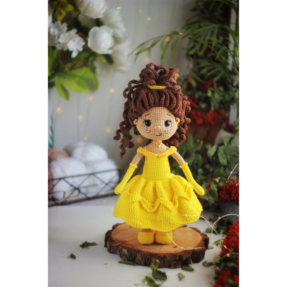 Princess Amigurumi Doll Crochet Pattern PDF English Spanish Amigurumi Handmade 2