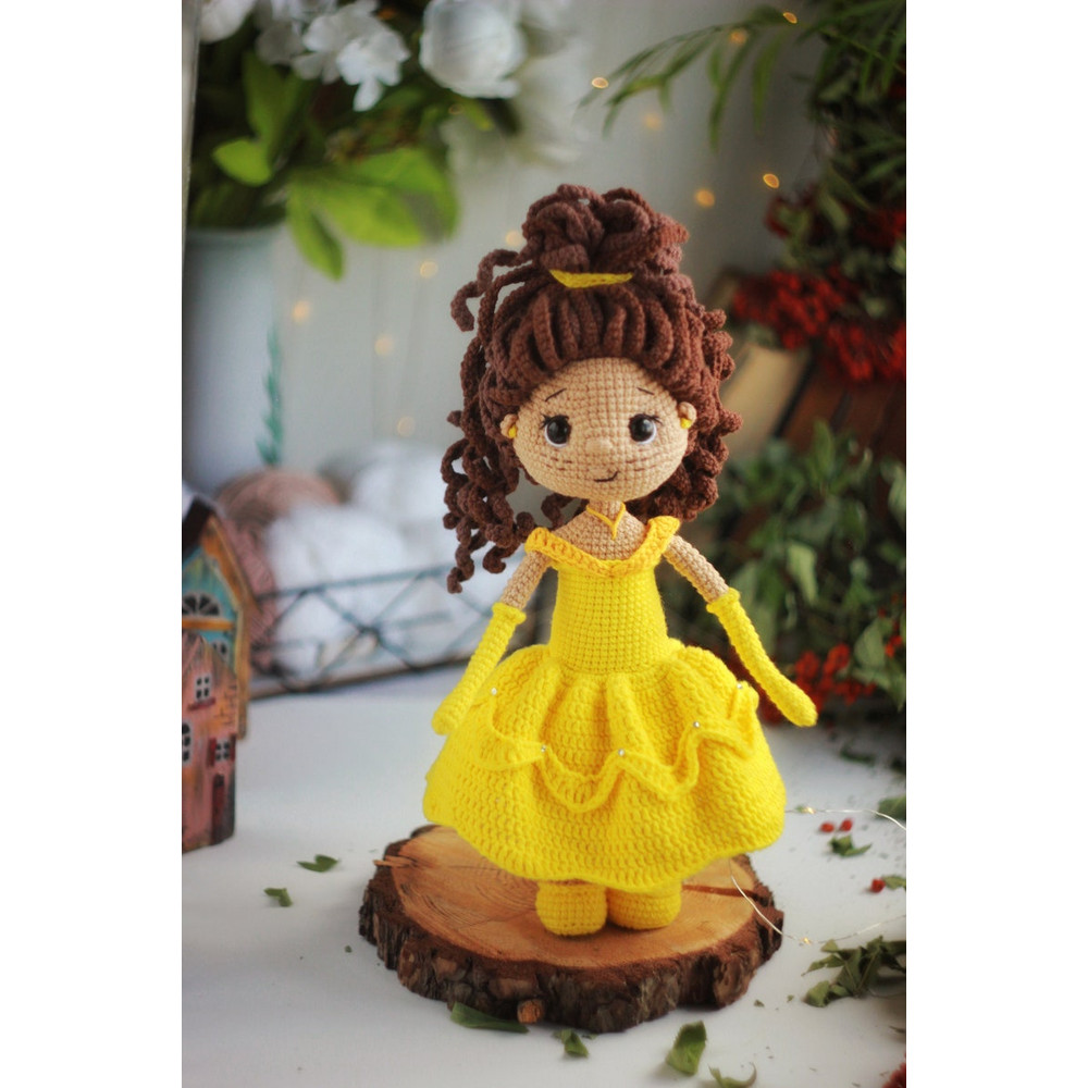 Princess Amigurumi Doll Crochet Pattern PDF English Spanish Amigurumi Handmade 3