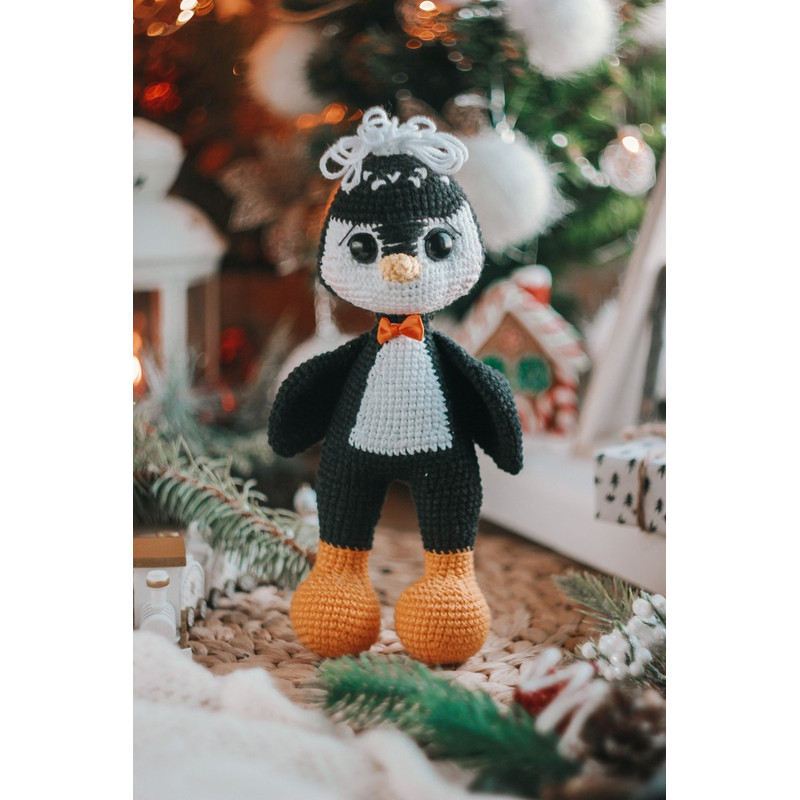 Crochet Pattern Christmas PDF Animals English Amigurumi Toy Handmade 4