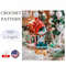 Crochet Pattern Christmas PDF Animals English Amigurumi Toy Handmade 0