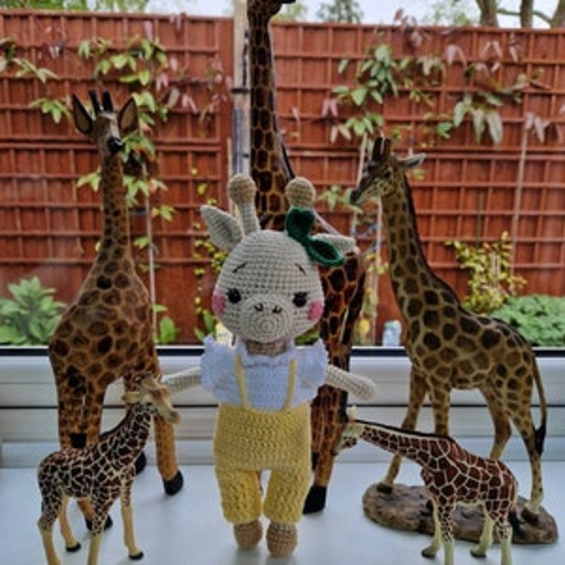 PDF Gloria The Giraffe Crochet Pattern English DIGITAL PRODUCT 12