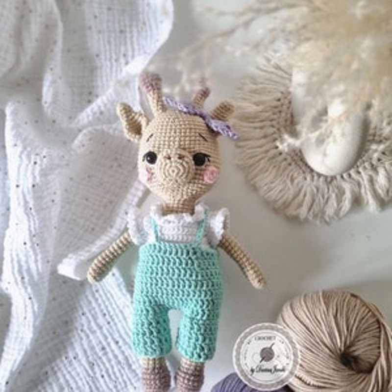 PDF Gloria The Giraffe Crochet Pattern English DIGITAL PRODUCT 16