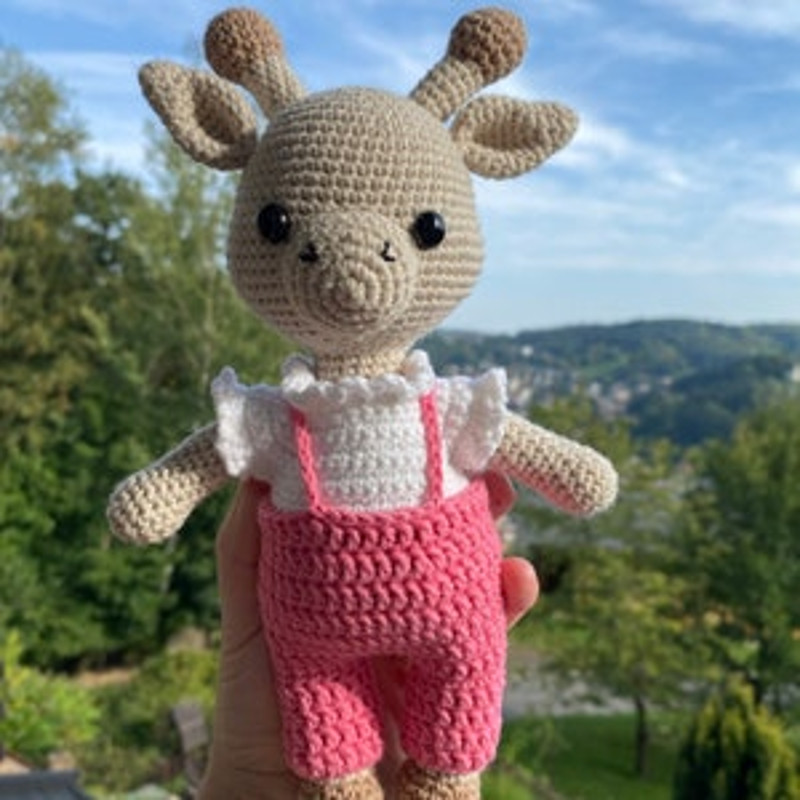 PDF Gloria The Giraffe Crochet Pattern English DIGITAL PRODUCT 4