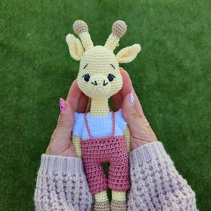 PDF Gloria The Giraffe Crochet Pattern English DIGITAL PRODUCT 5