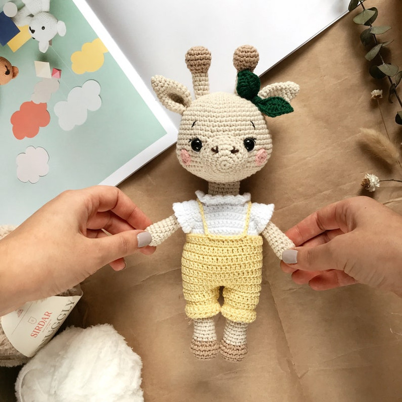 PDF Gloria The Giraffe Crochet Pattern English DIGITAL PRODUCT 0