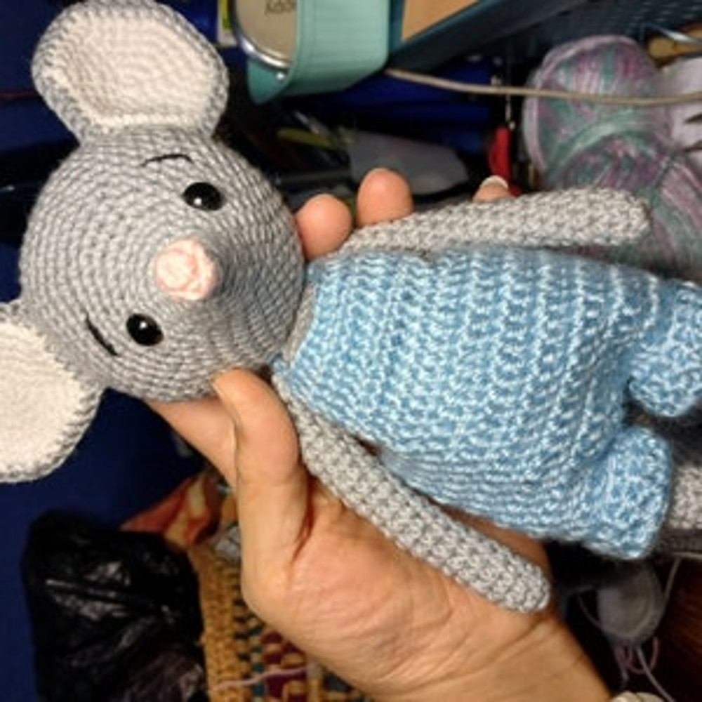 Crochet PATTERN Mouse Amigurumi Tutorial PDF In English 10