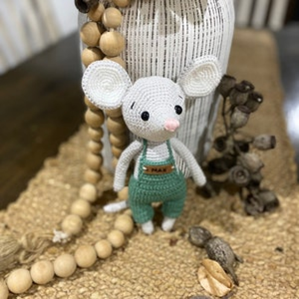 Crochet PATTERN Mouse Amigurumi Tutorial PDF In English 5