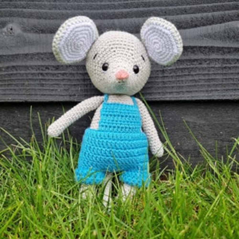 Crochet PATTERN Mouse Amigurumi Tutorial PDF In English 8