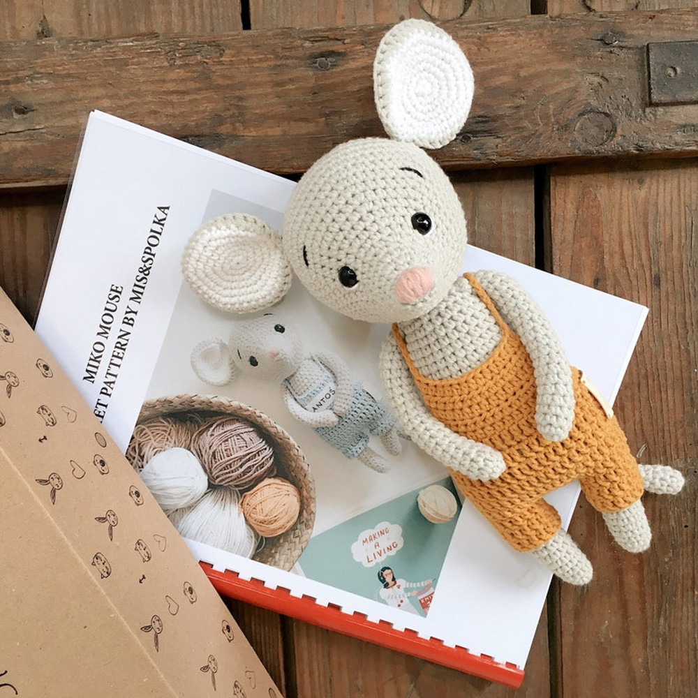 Crochet PATTERN Mouse Amigurumi Tutorial PDF In English 15