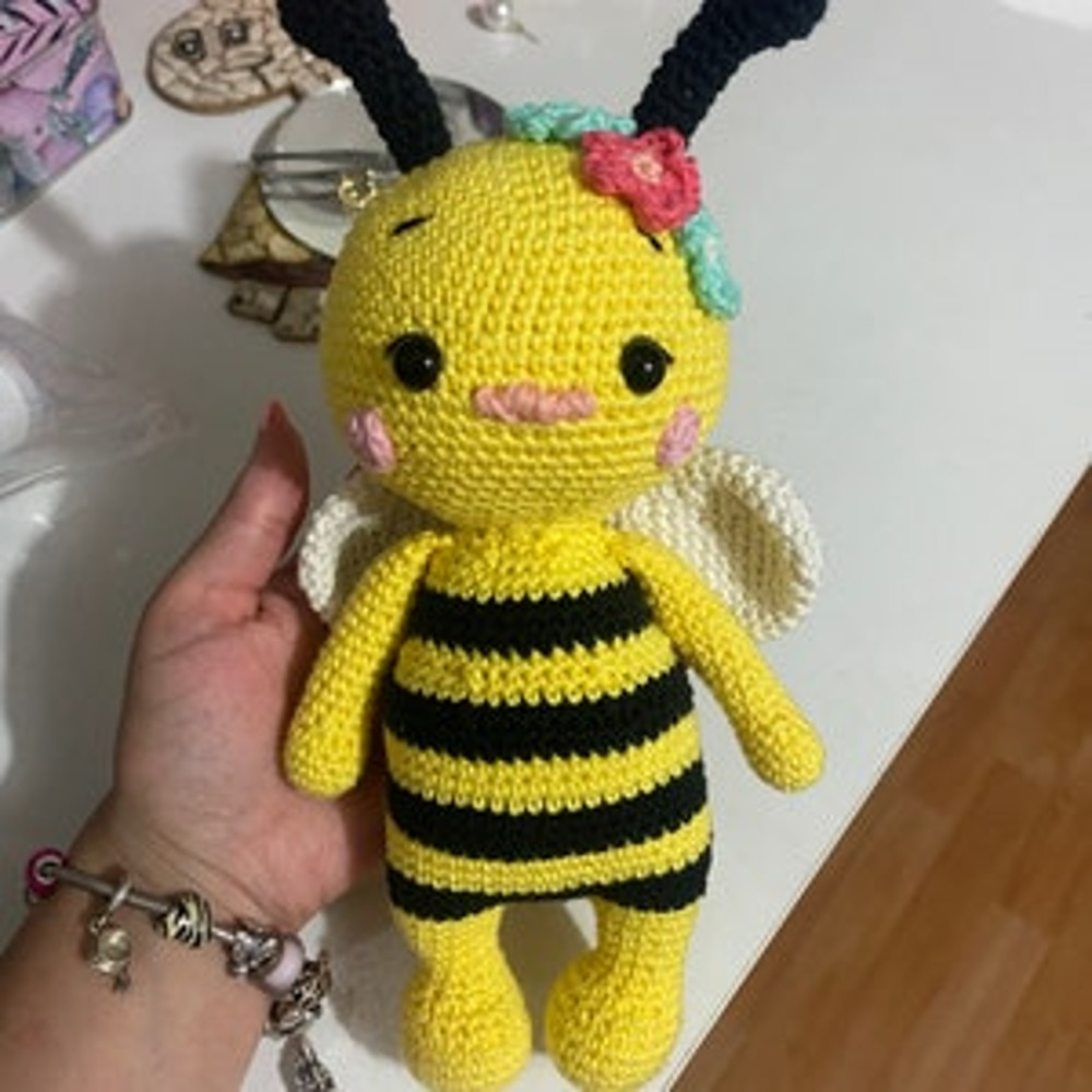 PATTERN Bee  Crochet Bee Pattern  Amigurumi Bee Pattern  Crocheted Baby Bee Pattern  PDF Crochet Pattern 6