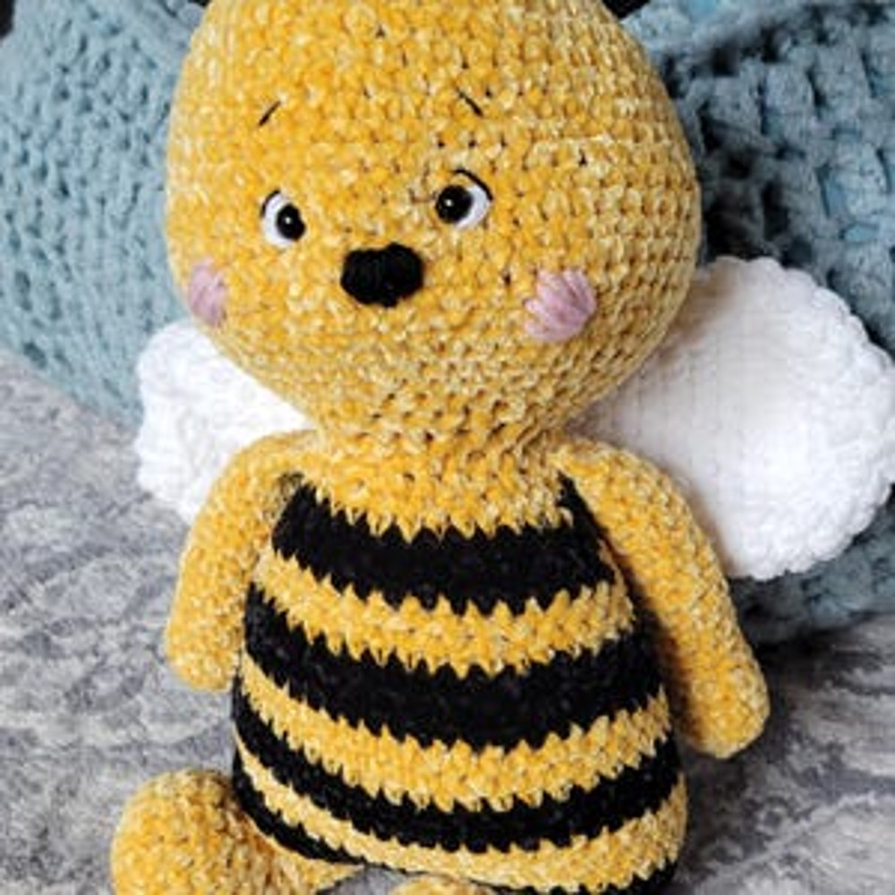 PATTERN Bee  Crochet Bee Pattern  Amigurumi Bee Pattern  Crocheted Baby Bee Pattern  PDF Crochet Pattern 15