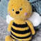 PATTERN Bee  Crochet Bee Pattern  Amigurumi Bee Pattern  Crocheted Baby Bee Pattern  PDF Crochet Pattern 15