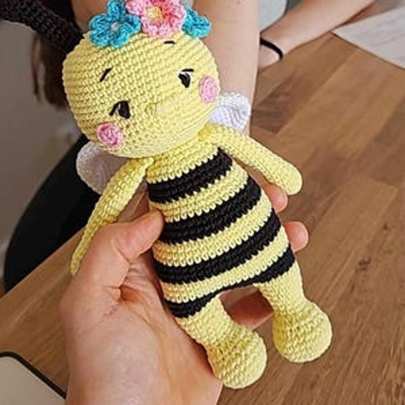 PATTERN Bee  Crochet Bee Pattern  Amigurumi Bee Pattern  Crocheted Baby Bee Pattern  PDF Crochet Pattern 17