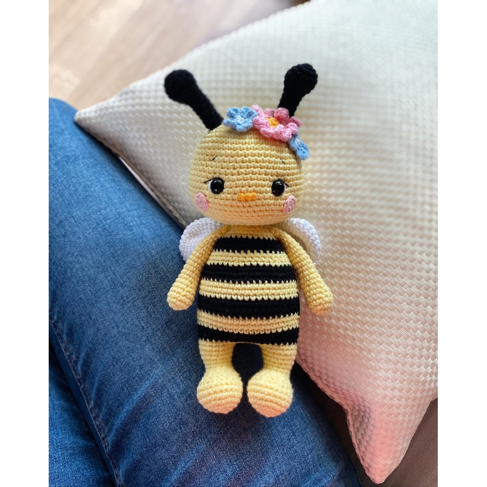 PATTERN Bee  Crochet Bee Pattern  Amigurumi Bee Pattern  Crocheted Baby Bee Pattern  PDF Crochet Pattern 3