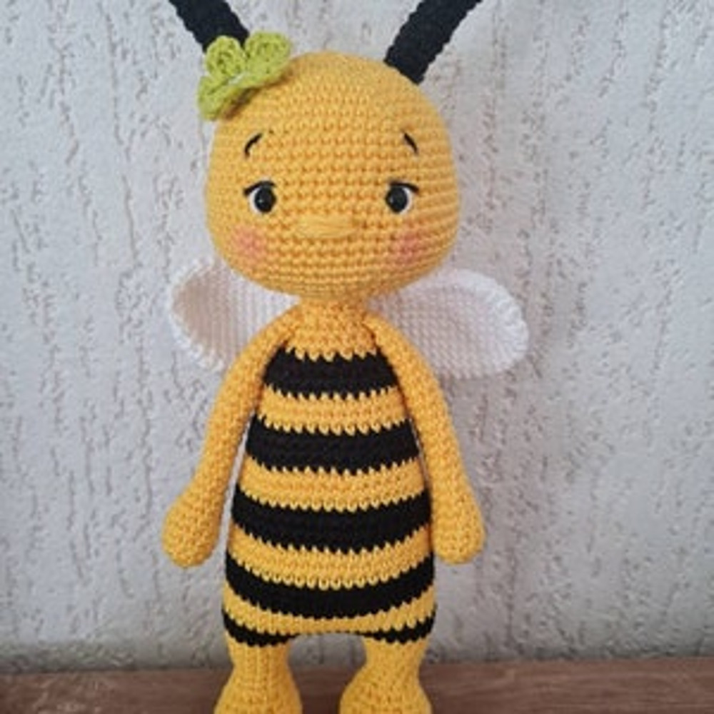 PATTERN Bee  Crochet Bee Pattern  Amigurumi Bee Pattern  Crocheted Baby Bee Pattern  PDF Crochet Pattern 10