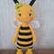 PATTERN Bee  Crochet Bee Pattern  Amigurumi Bee Pattern  Crocheted Baby Bee Pattern  PDF Crochet Pattern 10