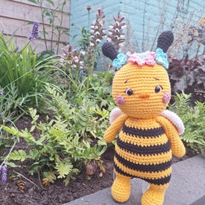 PATTERN Bee  Crochet Bee Pattern  Amigurumi Bee Pattern  Crocheted Baby Bee Pattern  PDF Crochet Pattern 12