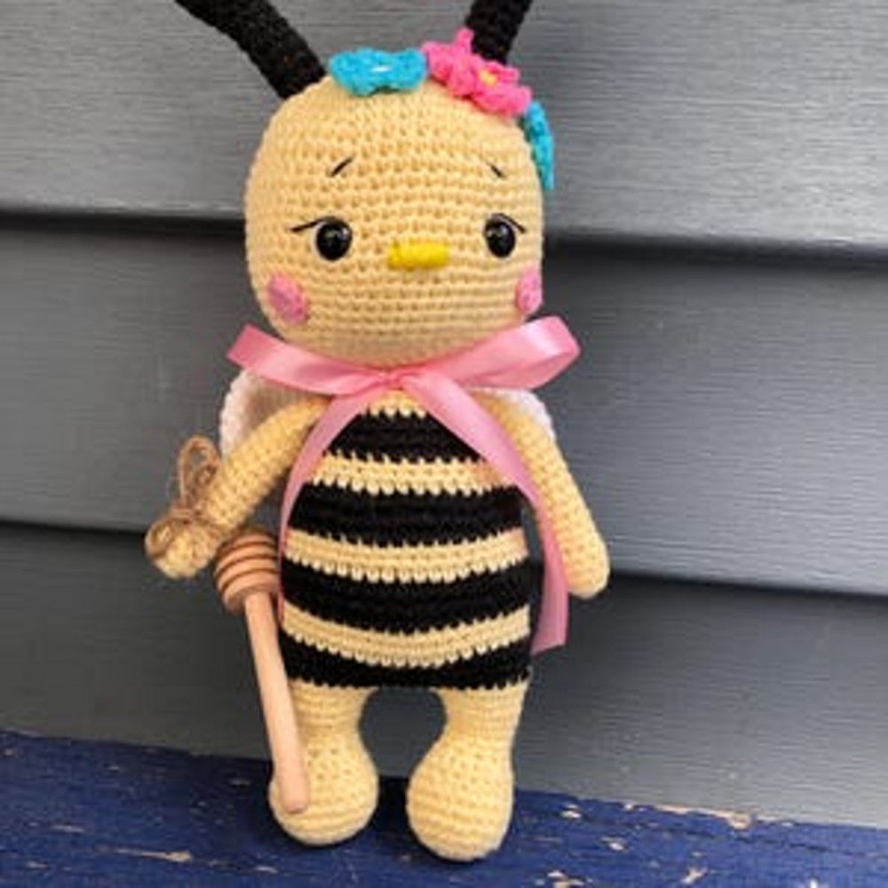 PATTERN Bee  Crochet Bee Pattern  Amigurumi Bee Pattern  Crocheted Baby Bee Pattern  PDF Crochet Pattern 13