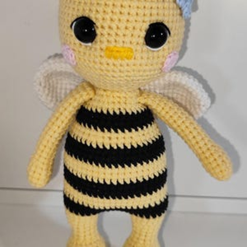 PATTERN Bee  Crochet Bee Pattern  Amigurumi Bee Pattern  Crocheted Baby Bee Pattern  PDF Crochet Pattern 14