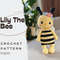 PATTERN Bee  Crochet Bee Pattern  Amigurumi Bee Pattern  Crocheted Baby Bee Pattern  PDF Crochet Pattern 0